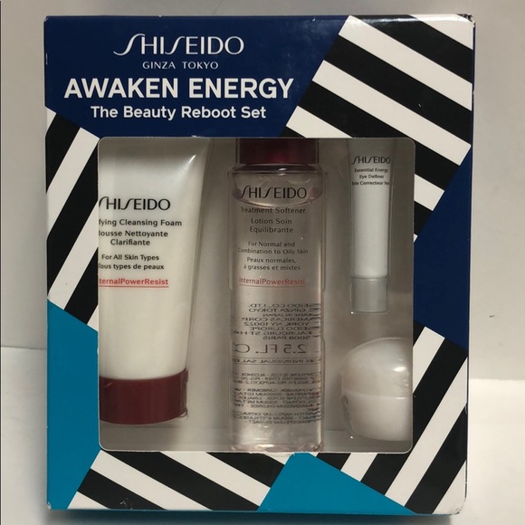 Shiseido aweken Energy The Beauty Reboot Set New